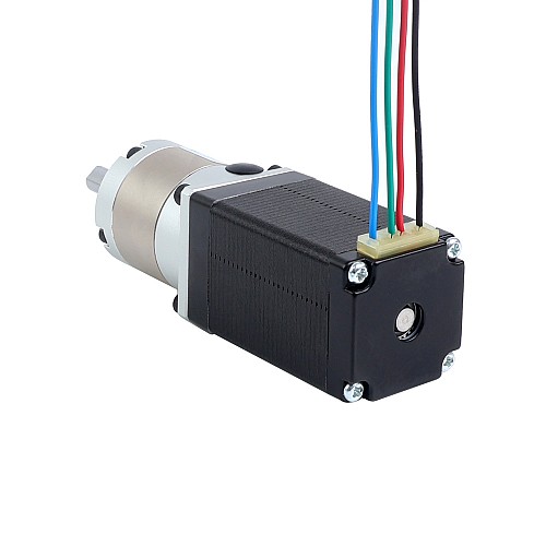 Nema 11 ステッピングモーター バイポーラ L=51mm 減速比5:1 EGシリーズプラネタリーギアボックス - 11HS20-0704S-EGS5 | StepperOnline