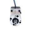 Nema 14 ステッピングモーター バイポーラ L=34mm 減速比100:1 EGシリーズプラネタリーギアボックス - 14HS13-1004S-EGS100 | StepperOnline