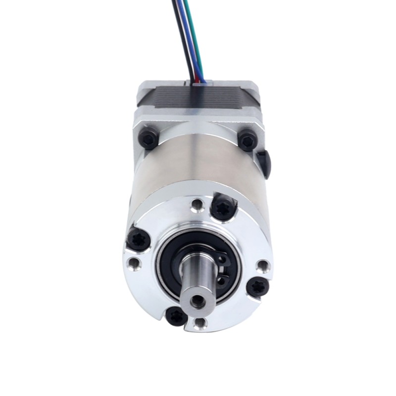 Nema 14 ステッピングモーター バイポーラ L=34mm 減速比100:1 EGシリーズプラネタリーギアボックス - 14HS13-1004S-EGS100 | StepperOnline