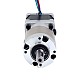 Nema 14 ステッピングモーター バイポーラ L=34mm 減速比15:1 EGシリーズプラネタリーギアボックス - 14HS13-1004S-EGS15 | StepperOnline