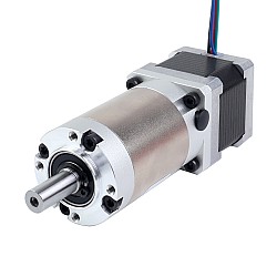Nema 14 ステッピングモーター バイポーラ L=34mm 減速比45:1 EGシリーズプラネタリーギアボックス