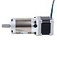 Nema 14 ステッピングモーター バイポーラ L=34mm 減速比45:1 EGシリーズプラネタリーギアボックス - 14HS13-1004S-EGS45 | StepperOnline