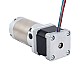 Nema 14 ステッピングモーター バイポーラ L=34mm 減速比45:1 EGシリーズプラネタリーギアボックス - 14HS13-1004S-EGS45 | StepperOnline