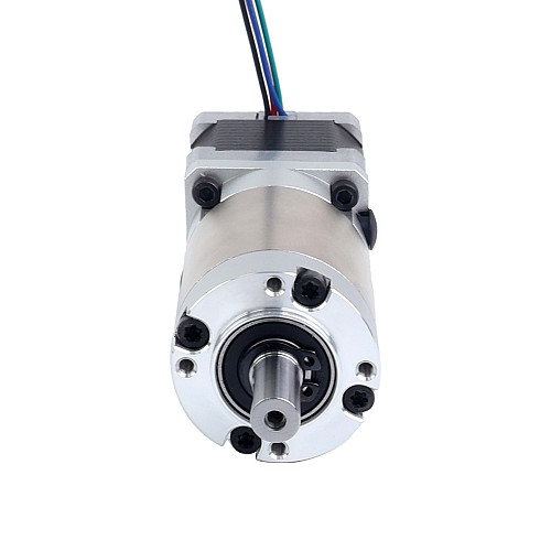 Nema 14 ステッピングモーター バイポーラ L=34mm 減速比45:1 EGシリーズプラネタリーギアボックス - 14HS13-1004S-EGS45 | StepperOnline