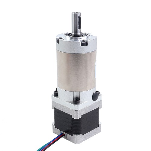 Nema 14 ステッピングモーター バイポーラ L=34mm 減速比45:1 EGシリーズプラネタリーギアボックス - 14HS13-1004S-EGS45 | StepperOnline