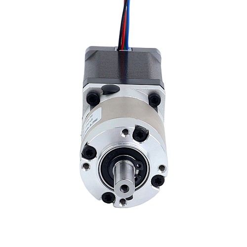 Nema 14 ステッピングモーター バイポーラ L=52mm w/ 減速比 20:1 EG シリーズプラネタリーギアボックス - 14HS20-1504S-EGS20 | StepperOnline