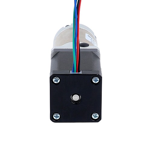 Nema 14 ステッピングモーター バイポーラ L=52mm w/ 減速比 45:1 EG シリーズプラネタリーギアボックス - 14HS20-1504S-EGS45 | StepperOnline