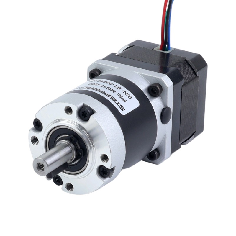 Nema 17 ステッピングモーター バイポーラ L=34mm w/ 減速比 20:1 MG シリーズプラネタリーギアボックス - 17HS13-0404S-MG20 | StepperOnline