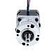 Nema 17 ステッピングモーター バイポーラ L=34mm w/ 減速比 5:1 MG シリーズプラネタリーギアボックス - 17HS13-0404S-MG5 | StepperOnline