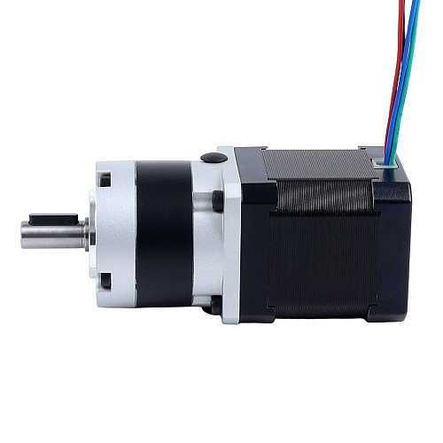 Nema 17 ステッピングモーター バイポーラ L=48mm w/ 減速比 10:1 MG シリーズプラネタリーギアボックス - 17HS19-1684S-MG10 | StepperOnline