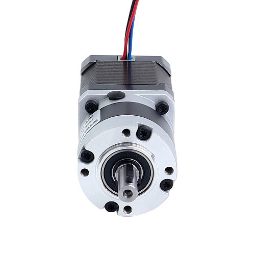 Nema 17 ステッピングモーター バイポーラ L=48mm w/ 減速比 10:1 MG シリーズプラネタリーギアボックス - 17HS19-1684S-MG10 | StepperOnline