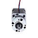 Nema 17 ステッピングモーター バイポーラ L=48mm w/ 減速比 10:1 MG シリーズプラネタリーギアボックス - 17HS19-1684S-MG10 | StepperOnline