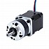 Nema 17 ステッピングモーター バイポーラ L=48mm w/ 減速比 5:1 MG シリーズプラネタリーギアボックス