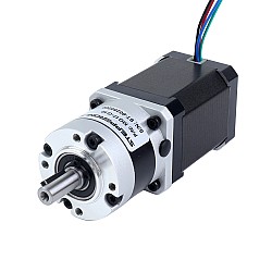 Nema 17 ステッピングモーター バイポーラ L=60mm w/ 減速比 10:1 MG シリーズプラネタリーギアボックス
