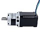 Nema 17 ステッピングモーター バイポーラ L=60mm w/ 減速比 10:1 MG シリーズプラネタリーギアボックス - 17HS24-2104S-MG10 | StepperOnline