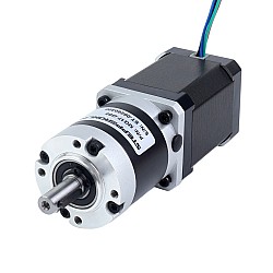 Nema 17 ステッピングモーター バイポーラ L=60mm w/ 減速比 50 MG シリーズプラネタリーギアボックス