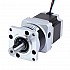 Nema 23 ステッピングモーター バイポーラ L=54.5mm w/ 減速比 10:1 MG シリーズプラネタリーギアボックス