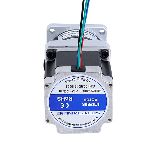 Nema 23 ステッピングモーター バイポーラ L=54.5mm w/ 減速比 5:1 MG シリーズプラネタリーギアボックス - 23HS22-2904S-MG5 | StepperOnline
