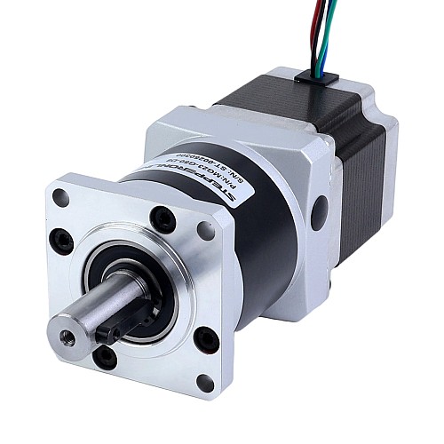 Nema 23 ステッピングモーター バイポーラ L=54.5mm w/ 減速比 50:1 MG シリーズプラネタリーギアボックス - 23HS22-2904S-MG50 | StepperOnline