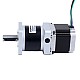 Nema 23 ステッピングモーター バイポーラ L=54.5mm w/ 減速比 50:1 MG シリーズプラネタリーギアボックス - 23HS22-2904S-MG50 | StepperOnline