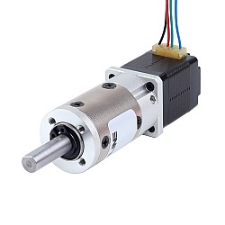Nema 8 ステッピングモーター バイポーラ L=28mm 減速比10:1 EGシリーズプラネタリーギアボックス