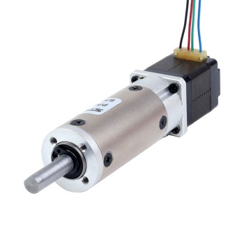 Nema 8 ステッピングモーター バイポーラ L=28mm 減速比100:1 EGシリーズプラネタリーギアボックス