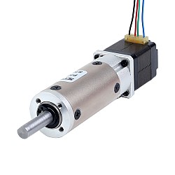 Nema 8 ステッピングモーター バイポーラ L=28mm 減速比100:1 EGシリーズプラネタリーギアボックス