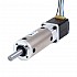 Nema 8 ステッピングモーター バイポーラ L=28mm 減速比100:1 EGシリーズプラネタリーギアボックス