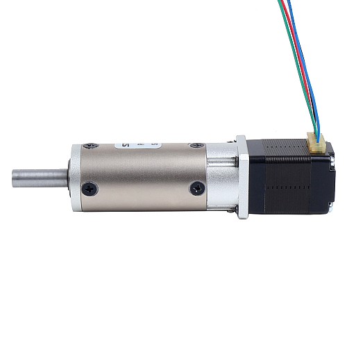 Nema 8 ステッピングモーター バイポーラ L=28mm 減速比100:1 EGシリーズプラネタリーギアボックス - 8HS11-0204S-EGS100 | StepperOnline
