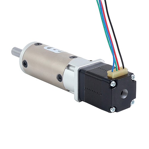 Nema 8 ステッピングモーター バイポーラ L=28mm 減速比100:1 EGシリーズプラネタリーギアボックス - 8HS11-0204S-EGS100 | StepperOnline