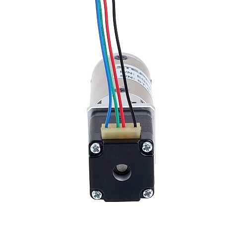 Nema 8 ステッピングモーター バイポーラ L=28mm 減速比100:1 EGシリーズプラネタリーギアボックス - 8HS11-0204S-EGS100 | StepperOnline