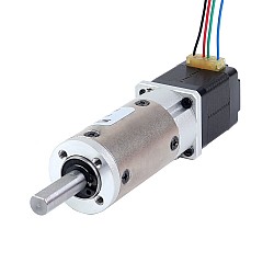 Nema 8 ステッピングモーター バイポーラ L=28mm 減速比20:1 EGシリーズプラネタリーギアボックス