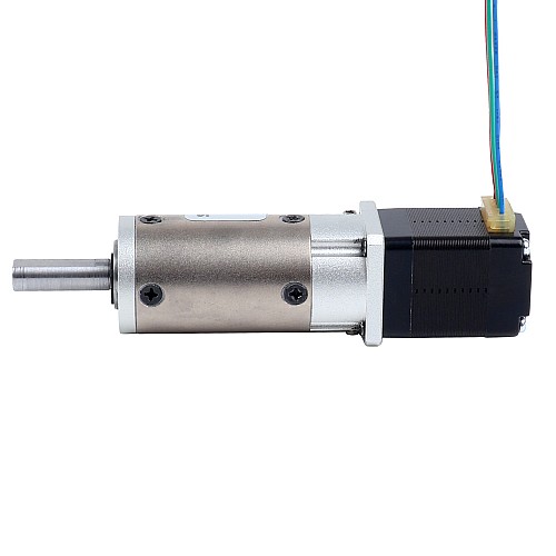Nema 8 ステッピングモーター バイポーラ L=28mm 減速比20:1 EGシリーズプラネタリーギアボックス - 8HS11-0204S-EGS20 | StepperOnline
