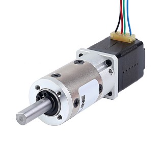 Nema 8 ステッピングモーター バイポーラ L=28mm 減速比5:1 EGシリーズ