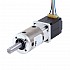 Nema 8 ステッピングモーター バイポーラ L=28mm 減速比5:1 EGシリーズプラネタリーギアボックス