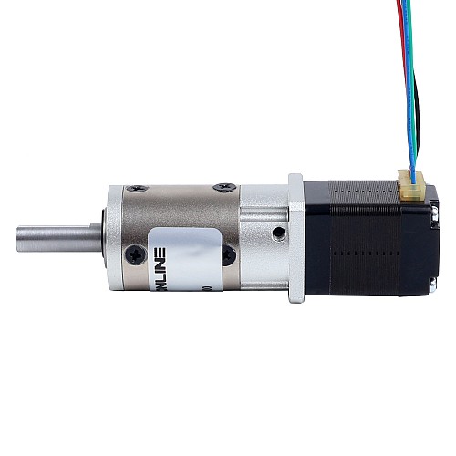 Nema 8 ステッピングモーター バイポーラ L=28mm 減速比5:1 EGシリーズプラネタリーギアボックス - 8HS11-0204S-EGS5 | StepperOnline