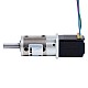 Nema 8 ステッピングモーター バイポーラ L=28mm 減速比5:1 EGシリーズプラネタリーギアボックス - 8HS11-0204S-EGS5 | StepperOnline