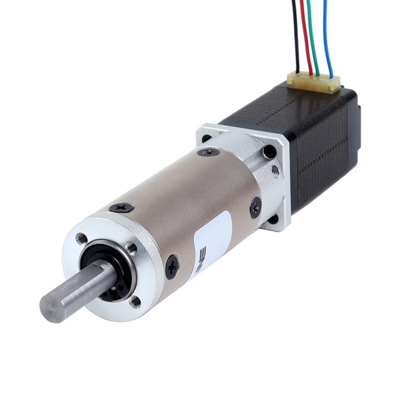 Nema 8 ステッピングモーター バイポーラ L=39.3mm 減速比100:1 EGシリーズプラネタリーギアボックス - 8HS15-0604S-EGS100 | StepperOnline