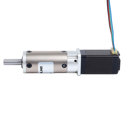Nema 8 ステッピングモーター バイポーラ L=39.3mm 減速比100:1 EGシリーズプラネタリーギアボックス - 8HS15-0604S-EGS100 | StepperOnline