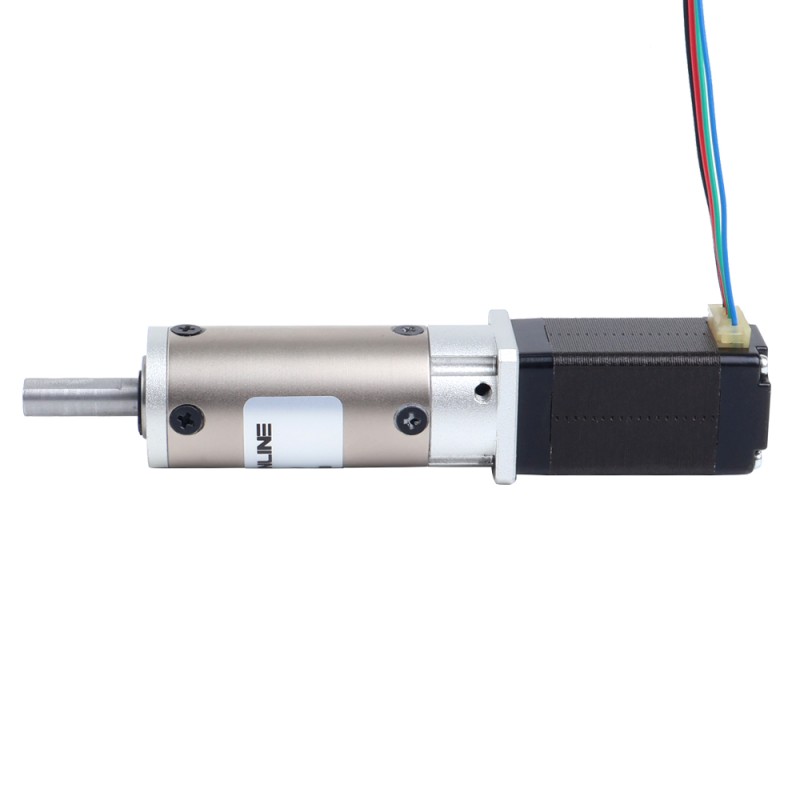 Nema 8 ステッピングモーター バイポーラ L=39.3mm 減速比100:1 EGシリーズプラネタリーギアボックス - 8HS15-0604S-EGS100 | StepperOnline