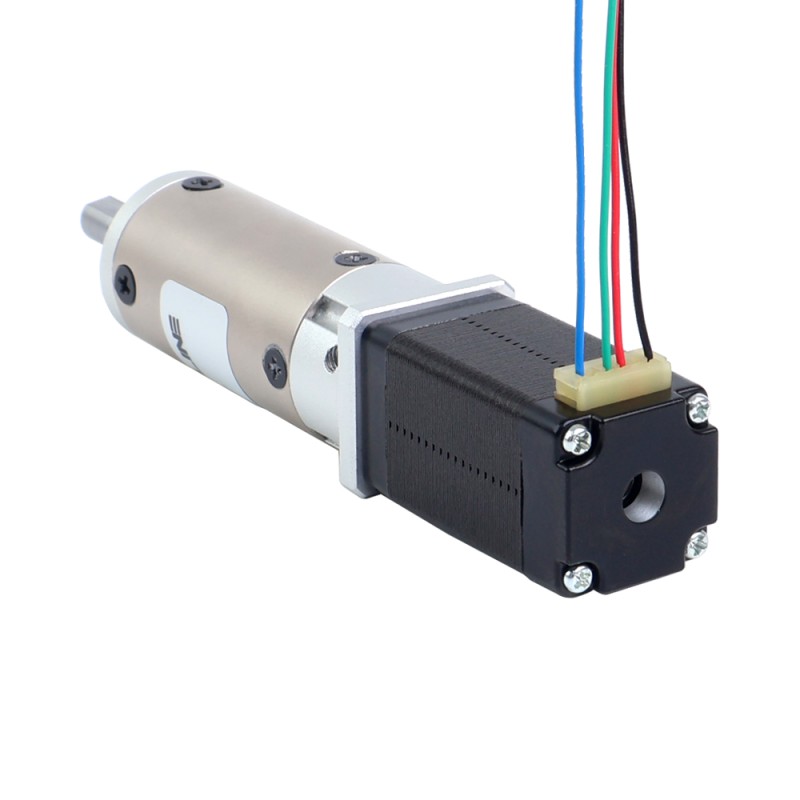 Nema 8 ステッピングモーター バイポーラ L=39.3mm 減速比100:1 EGシリーズプラネタリーギアボックス - 8HS15-0604S-EGS100 | StepperOnline