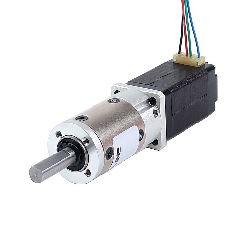 Nema 8 ステッピングモーター バイポーラ L=39.3mm 減速比5:1 EGシリーズプラネタリーギアボックス - 8HS15-0604S-EGS5 | StepperOnline