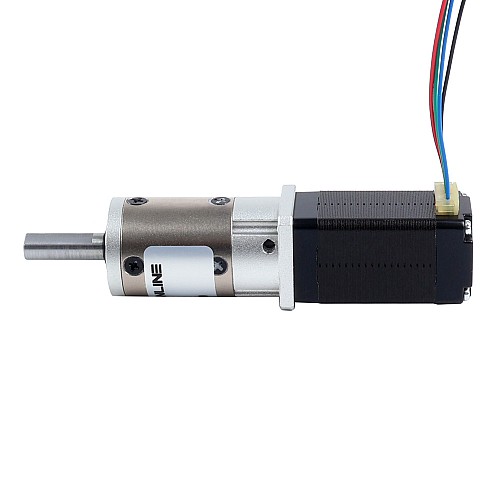 Nema 8 ステッピングモーター バイポーラ L=39.3mm 減速比5:1 EGシリーズプラネタリーギアボックス - 8HS15-0604S-EGS5 | StepperOnline
