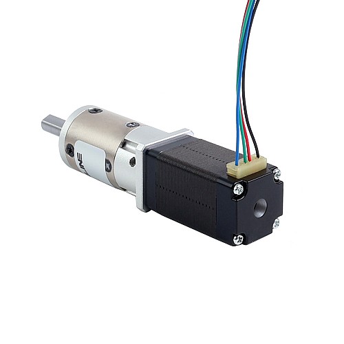Nema 8 ステッピングモーター バイポーラ L=39.3mm 減速比5:1 EGシリーズプラネタリーギアボックス - 8HS15-0604S-EGS5 | StepperOnline