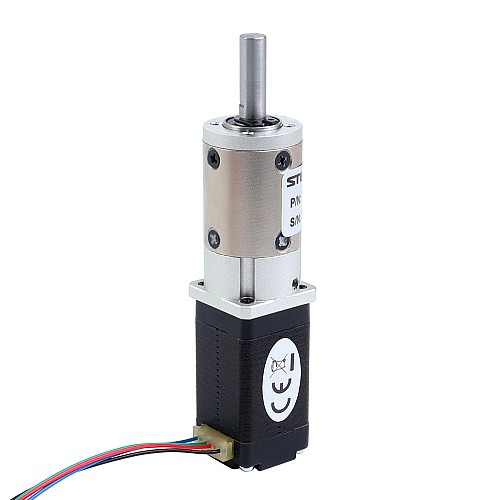 Nema 8 ステッピングモーター バイポーラ L=39.3mm 減速比5:1 EGシリーズプラネタリーギアボックス - 8HS15-0604S-EGS5 | StepperOnline