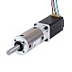 Nema 8 ステッピングモーター バイポーラ L=39.3mm 減速比50:1 EGシリーズプラネタリーギアボックス - 8HS15-0604S-EGS50 | StepperOnline