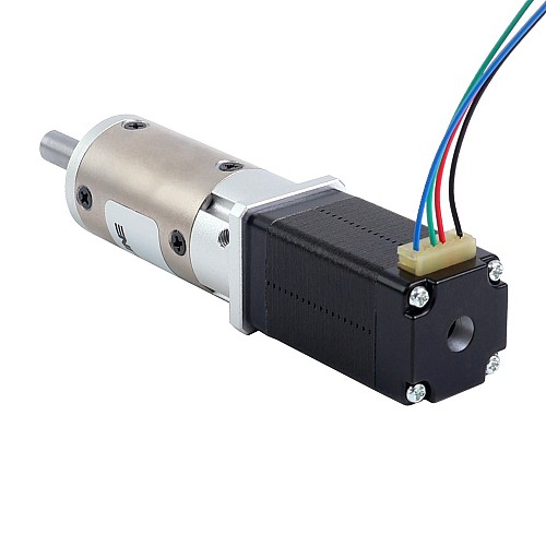 Nema 8 ステッピングモーター バイポーラ L=39.3mm 減速比50:1 EGシリーズプラネタリーギアボックス - 8HS15-0604S-EGS50 | StepperOnline