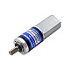 ブラシ付き 12V DC ギアモーター0.8Kg.cm/138RPM w/ 76:1 遊星ギアボックス