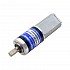 ブラシ付き 12V DC ギアモーター0.95Kg.cm/116RPM w/ 90.25:1 遊星ギアボックス