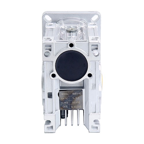 7.5:1 ウォームギアボックス NMRV40 ウォームギア減速機 14mm 入力シャフト径